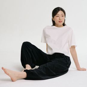 우붓 블랙 여성 하렘 원마일웨어 팬츠 _P418687531