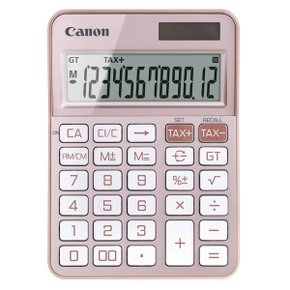 캐논 계산기 KS-125T-PK 핑크 [NEX]