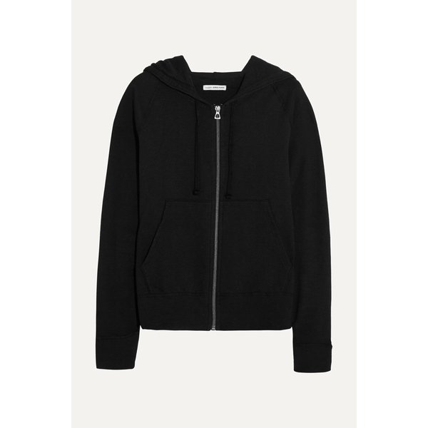 빈치지 프렌치 테리 코튼 후디 블랙 665933303974353