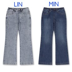 여아)부츠컷 데님 팬츠(LIN,MIN)PKE3DP2024A5