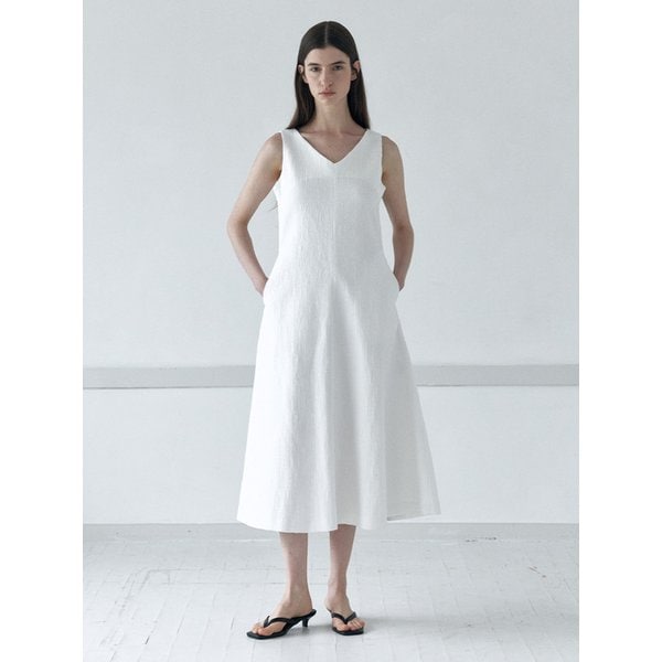 jacquard  dress_ivory