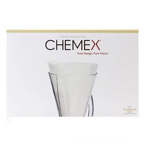 카페뮤제오 Chemex 케멕스 반달형 화이트 필터 FP-2