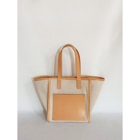 Daily Tote Bag  Leather & Canvas