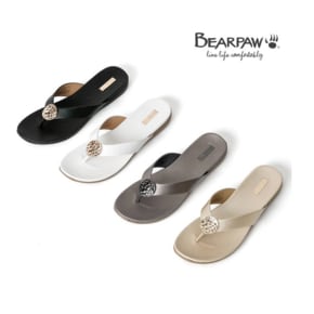 [와이컨셉]베어파우(BEARPAW) 여성 쪼리 슬리퍼  MELLA (K1027NB)