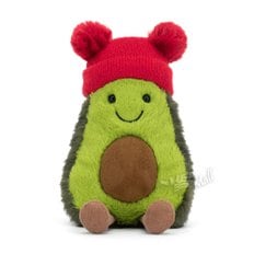 모마 젤리캣 애착인형 홀리데이 아보카도 보블 플러시 MOMA JELLYCAT HOLIDAY AVOCADO BOBBLE PL