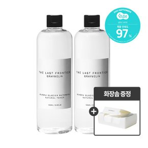 1000ml 대용량구성 알래스카85 내추럴 토너 1+1+전용화장솜 증정_P064239873