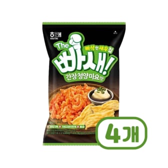  해태 빠새 간장청양마요맛 봉지과자 55g x 4개