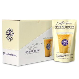 NS홈쇼핑 커피빈 헤이즐넛라떼 액상파우치 190mlX10팩[32883923]