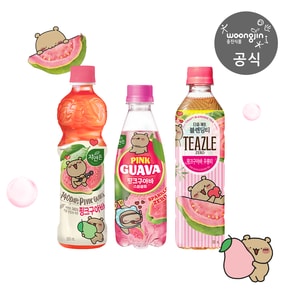 [SSG단독][한정]핑크구아바 3종*5입(총15입) +와다다곰 지비츠 증정