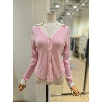 플라스틱아일랜드 [부산점] 카라 레이어드 가디건 (PR2KG00331)