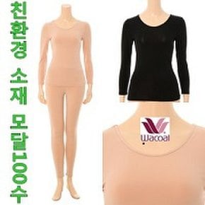 WLG4900CWLG4900L 모달제품보다 더욱 섬세하고 고급스럽게 개발된 모달 100수 내의세트