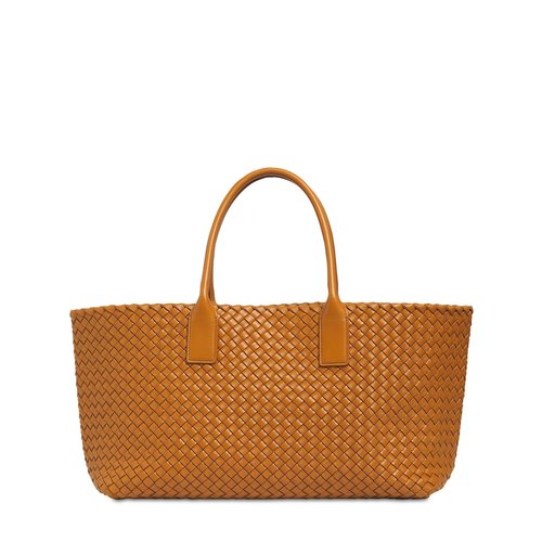 [해외배송] BOTTEGA VENETA 미디엄 CABAT 레더 숄더 백 None B0060320433