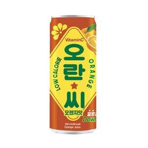  동아오츠카 오란씨 오렌지 250ml 캔 60입 매장용 업소용 묶음 행사용 엠티 대량판매