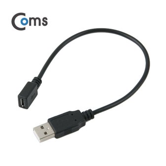 엠지솔루션 [IB392] 안드로이드 케이블, USB A(M)/Micro B(F)