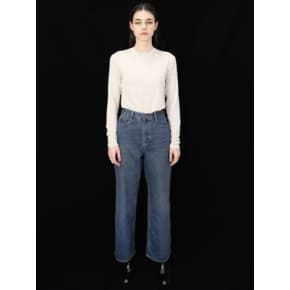 하이웨스트 빈티지 블루 청바지_ High waist Vintage Blue Denim