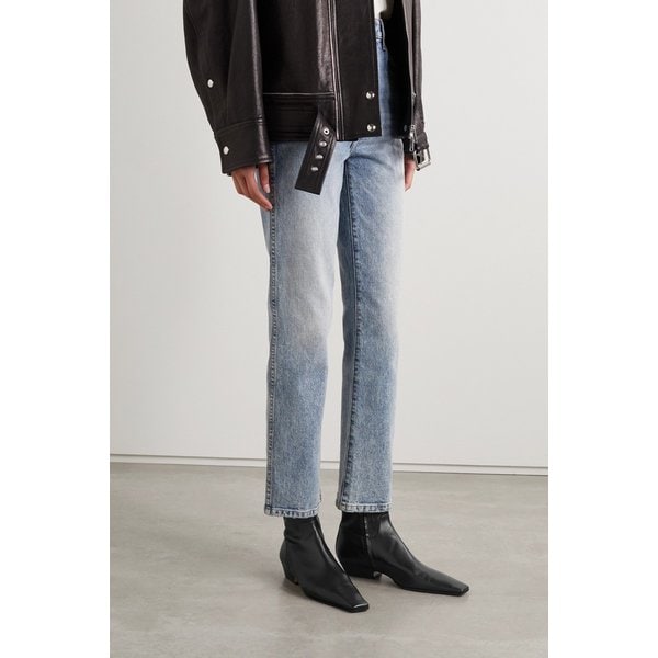 케이트 마파 가죽 앵클 부츠 블랙 1647597309753223