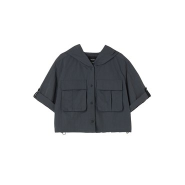LAP (SET-아우터)후드 포켓 크랍점퍼 AR2WZ570