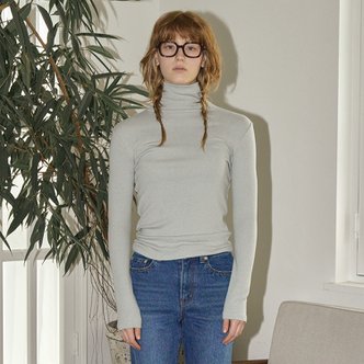 벤시몽 [23FW] SLIM-FIT TURTLE NECK TOP - MINT