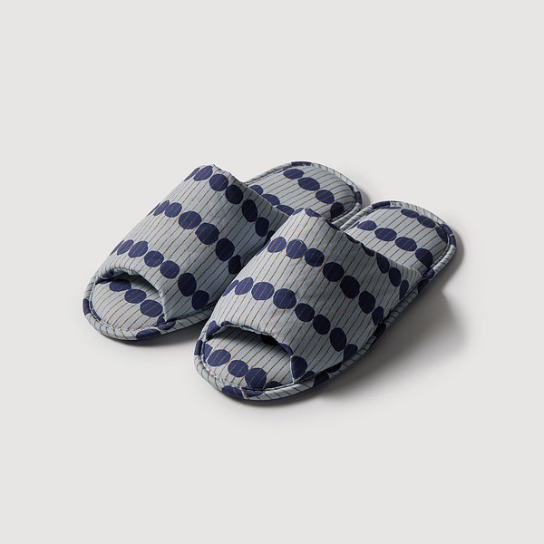 사각사각 드로잉 도트 거실화_250-265_그레이 J616901000881