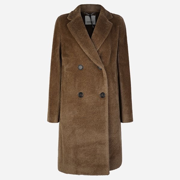 [시흥점] 5F 2529016113600 026 로세토 퍼 더블 코트 카멜