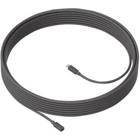 독일 로지텍 케이블 부품 Logitech Business MeetUp Microphone Extension Cable 10m Graphite 1