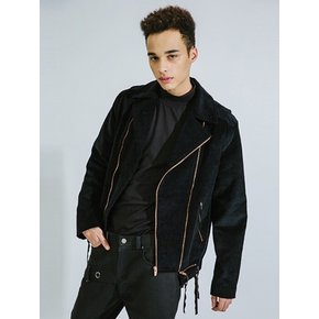 ZIP DETAILED CORDUROY JACKET