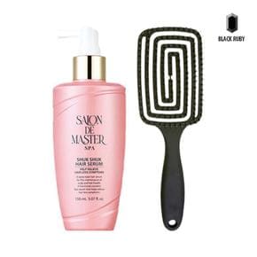 살롱드마스터 쓕쓕 헤어세럼 시즌2 핑크에디션 150ml + 브러쉬(랜덤) (S11493460)