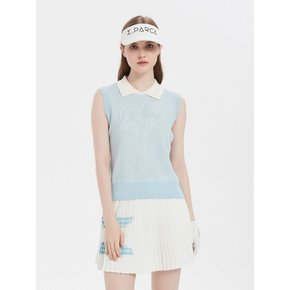 Sea Salt Sleeveless Knit Shirt