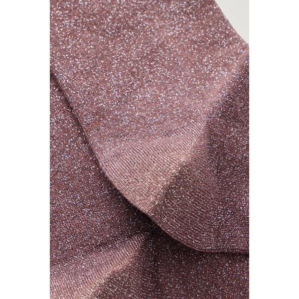 브루넬로쿠치넬리 메탈릭 캐시미어 블렌드 앵클 삭스 버건디 46376663163081501