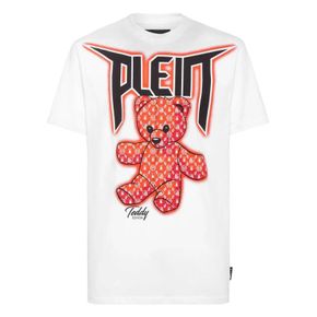 5034800 PHILIPP PLEIN T-shirt Round Neck SS Spray Effect Print Teddy Bear 104059899