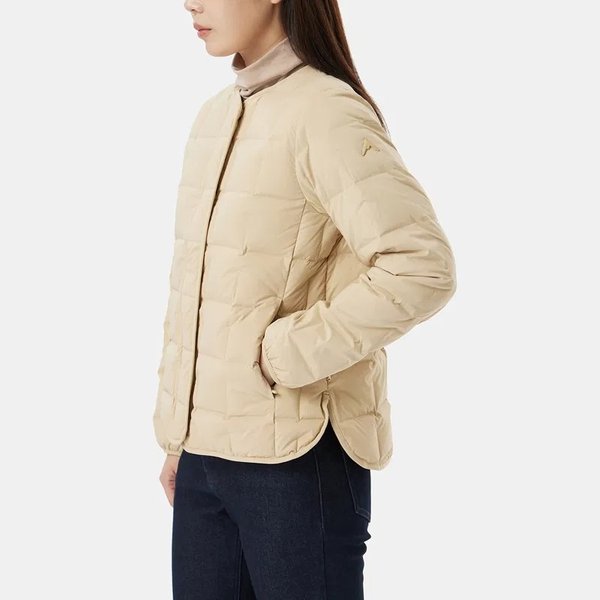 [부산점] 여성 모노 튜브 넥리스 다운자켓 7L82063