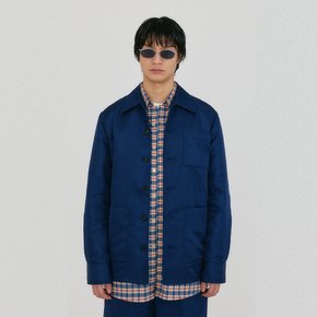 ZIADAN Front Pocket Shirt - Blue