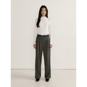 BASIC TWO TUCK PANTS (2COLOR)