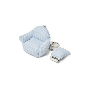 lotsyou_Puffy Sofa Keyring Sky Blue