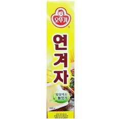 식당 식재료 튜브 연겨자(튜브 오뚜기  100g)X4