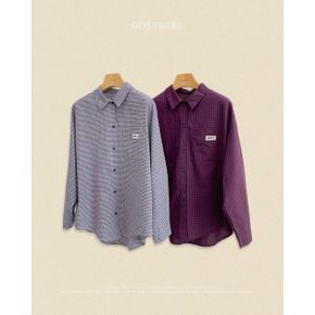 카푸치노체크남방 성인 패밀리룩 _P435160946