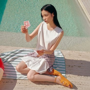 LAP 벌룬 나시 미디원피스 AR2WO621