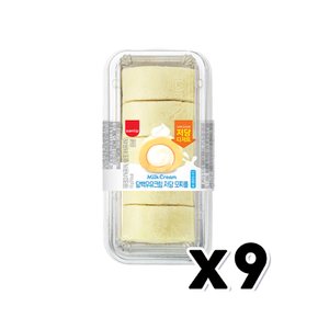 삼립 담백우유크림 저당모찌롤 디저트간식 110g x 9개