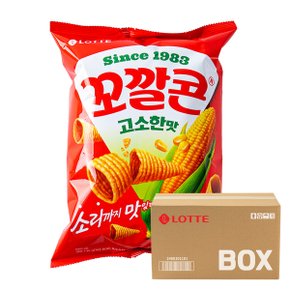 꼬깔콘 고소한맛 134g 12입 롯데 옥수수 스낵 간식 과자 박스