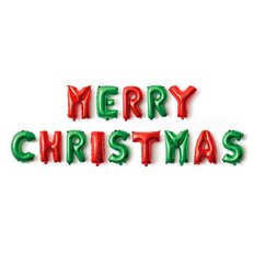 메리크리스마 알파벳 풍선 MERRY CHRISTMAS 성탄절 이벤트 장식 인테리어 용품 소품 파티 산타