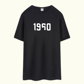 1960 루즈핏 롱 반팔티 오버핏 빅사이즈 박스티 면티 티셔츠