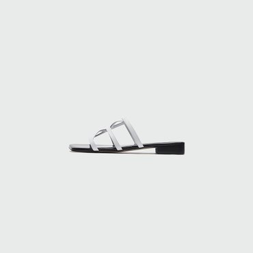 EENK YANDAL Logo Strap Sandals - Ivory
