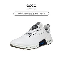 [ECCO 정품] 24S/S ECCO C4 BOA 130424-01007/51227 (화이트/블랙) + 신 주머니 증정
