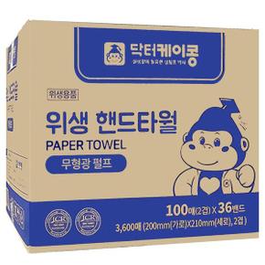 닥터케이콩 종이수건 핸드타올 3,600매