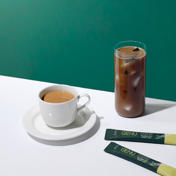 제누 디카페인 스테비아 단백질 커피믹스 10g x 60개입 +쇼핑백 증정