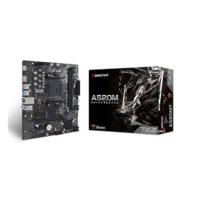 바이오스타 A520MT 메인보드 (AM4/DDR4/M-ATX) 이엠텍