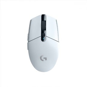 로지텍 게이밍 마우스 G304 라이트스피드 화이트 G304RWH (광학/무선) /버튼 6개/USB)