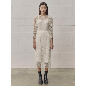 로맨시크 Romantic Veil Dress (Beige)