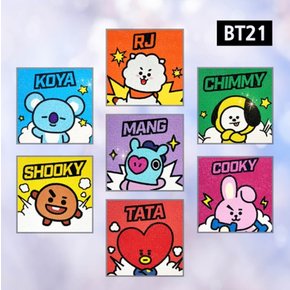 DIY 보석십자수 BT21 코믹 타타 25x25