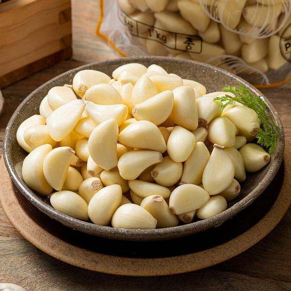 국내산 깐마늘 1kg (중) 큼직한 사이즈
